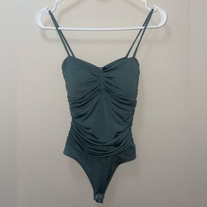 Dark teal bodysuit - size small